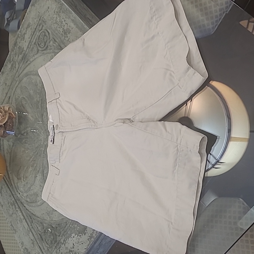 COLUMBIA MENS CARPENTER CANVAS OUTDOOR SHORTS LIKE NEW 34